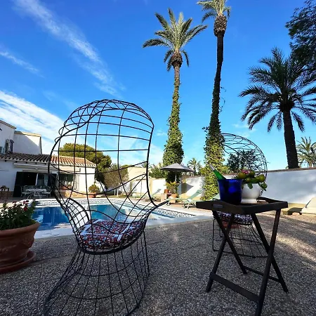 Villa Mediterranea A 75 Metros De La Playa.